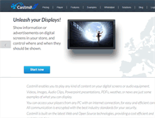 Tablet Screenshot of castmill.com
